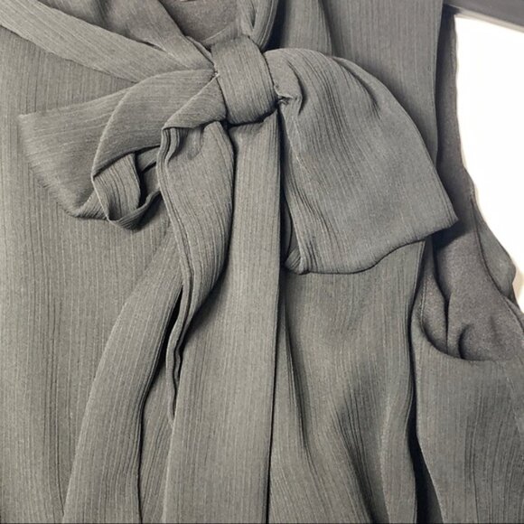 DEPOP CALVIN KLEIN TieNeck Sleeveless Wide Leg Jumpsuit - Picture 10 of 11